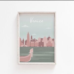 Venice Italy Travel Art Print
